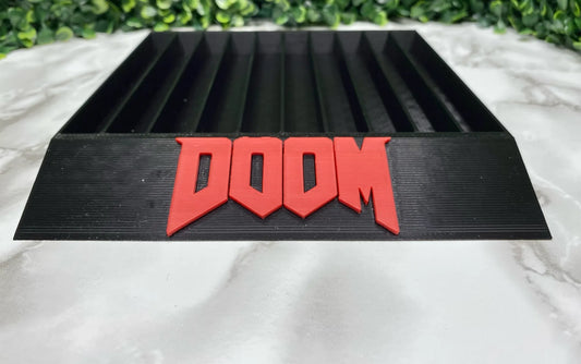 Nintendo Switch Game Stand – DOOM Edition – Holds 12 Game Cases