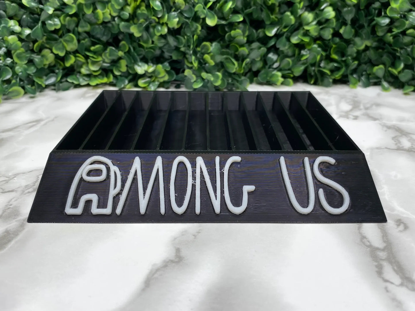 Nintendo Switch Game Stand – Among Us Edition – Holds 12 Game Cases