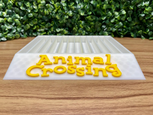 Nintendo Switch Game Stand – Animal Crossing Edition – Holds 12 Game Cases