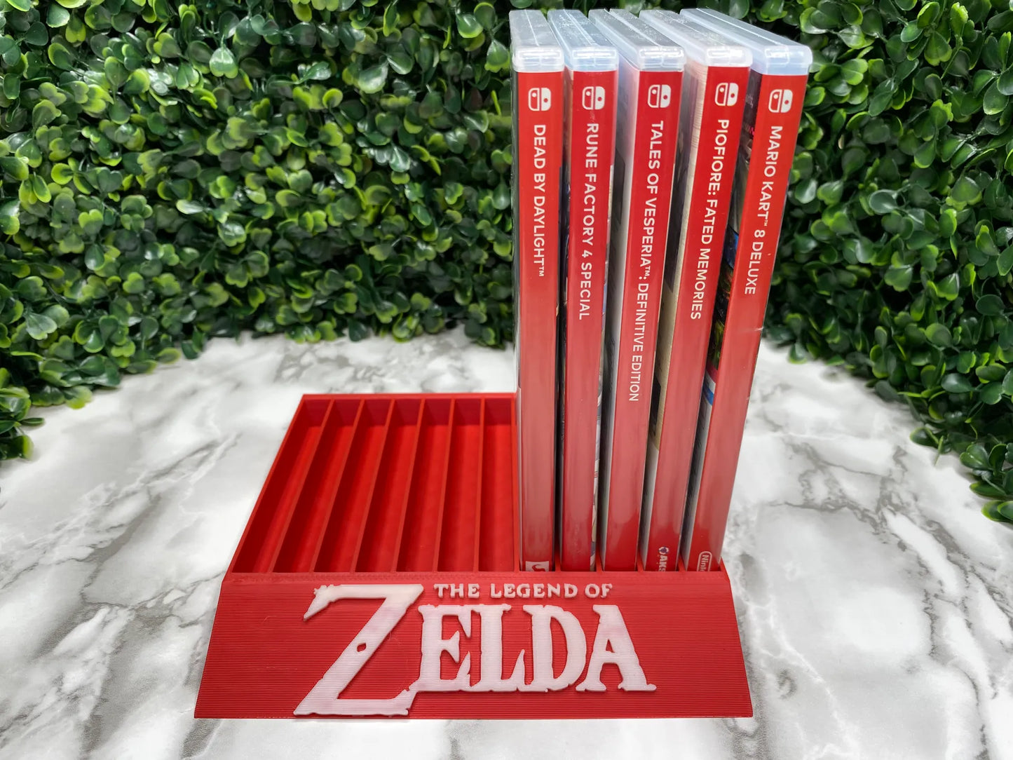 Nintendo Switch Game Stand – The Legend of Zelda Edition – Holds 12 Game Cases