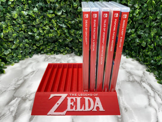 Nintendo Switch Game Stand – The Legend of Zelda Edition – Holds 12 Game Cases