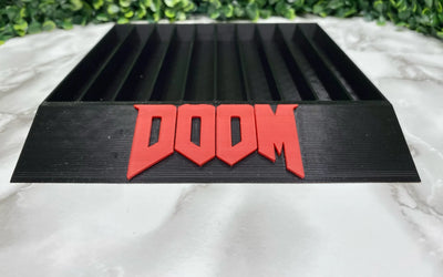 Nintendo Switch Game Stand – DOOM Edition – Holds 12 Game Cases