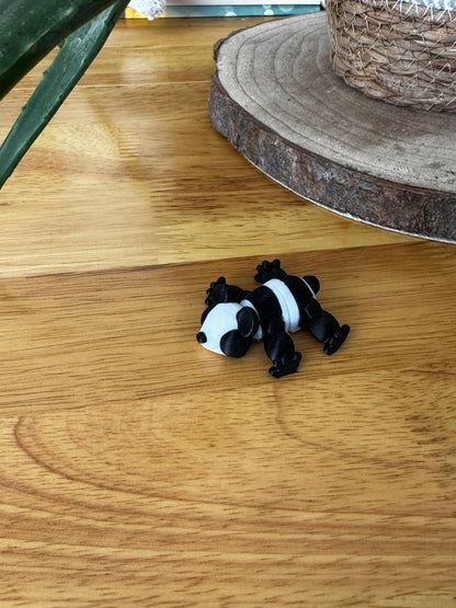 Panda 3D Animal Fidget detailed view – close‑up of articulated 3D printed panda figure
